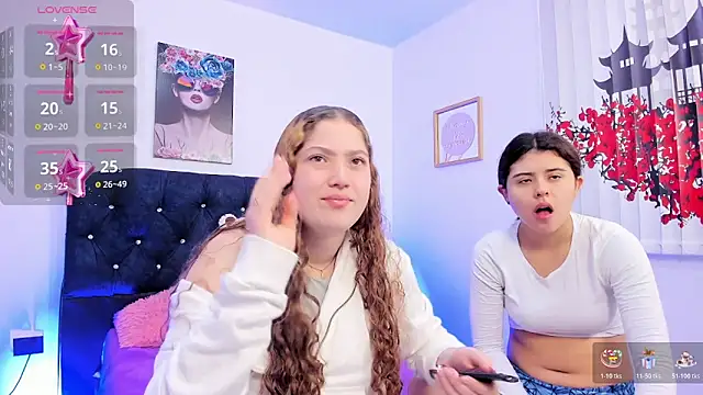 valeria and zoe online show from March 26, 2026, 1:28 pm