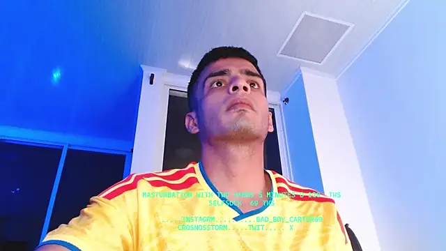 Bad Boy Carter69 online show from April 19, 2026, 6:46 am