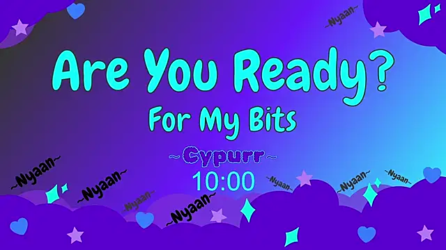 Snapshot of Cypurr chatting on March 24, 2026, 8:25 pm Cypurr online show from March 24, 2026, 8:25 pm