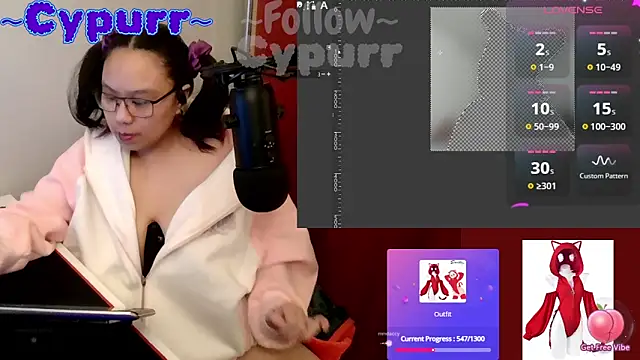 Snapshot of Cypurr chatting on March 26, 2026, 6:24 pm Cypurr online show from March 26, 2026, 6:24 pm