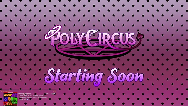 PolyCircus online show from April 10, 2026, 3:56 am