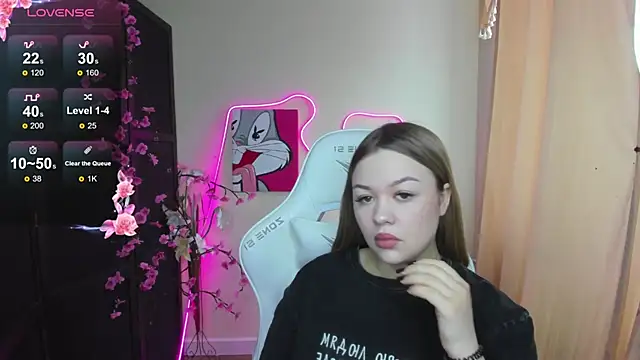 AmeliePeach online show from April 6, 2026, 1:47 am