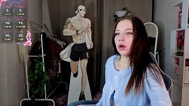 BlueberryMilMil online show from April 14, 2026, 9:32 pm