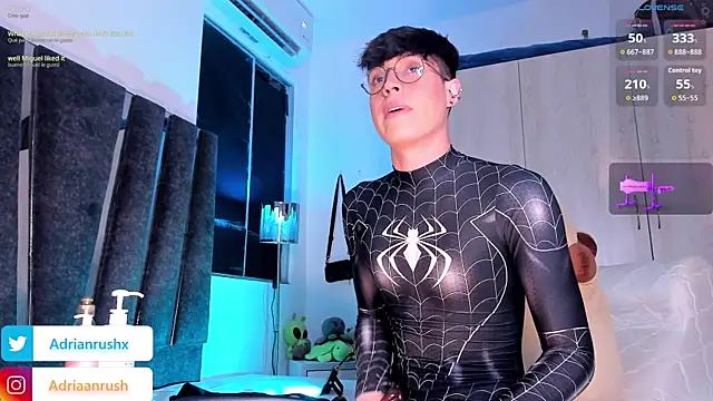 AdrianRushx online show from July 10, 2026, 3:11 am