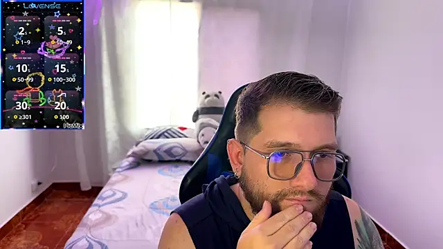 Axelsterling  online show from August 3, 2026, 7:50 pm