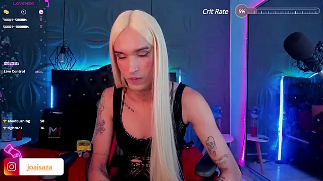 joaisaza online show from January 10, 2025, 2:25 am