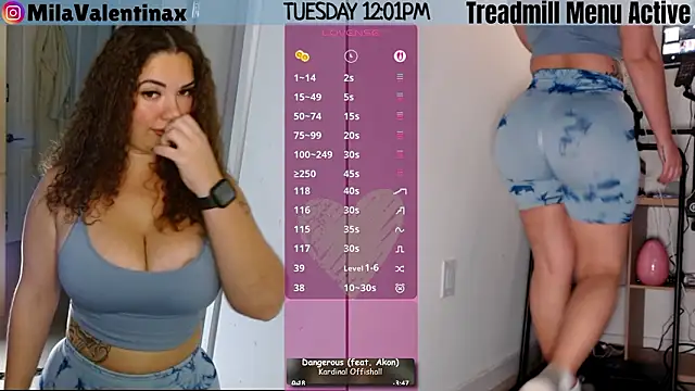 MilaValentina online show from March 10, 2026, 4:01 pm