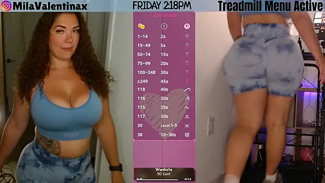 Snapshot of MilaValentina chatting on June 12, 2026, 6:18 pm MilaValentina online show from June 12, 2026, 6:18 pm