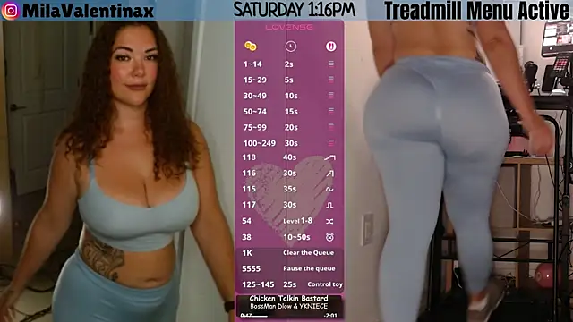 Snapshot of MilaValentina chatting on June 20, 2026, 5:16 pm MilaValentina online show from June 20, 2026, 5:16 pm