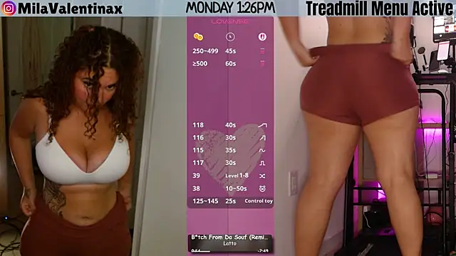Snapshot of MilaValentina chatting on July 13, 2026, 5:27 pm MilaValentina online show from July 13, 2026, 5:27 pm