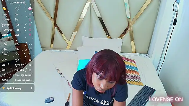 Snapshot of myblackdoope chatting on January 9, 2025, 12:19 pm myblackdoope online show from January 9, 2025, 12:19 pm