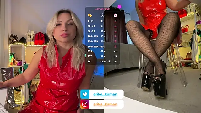 Erika Kirman online show from January 3, 2025, 11:25 am