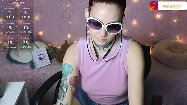 Snapshot of Ginger_Stay chatting on January 2, 2025, 8:35 pm Ginger Stay online show from January 2, 2025, 8:35 pm