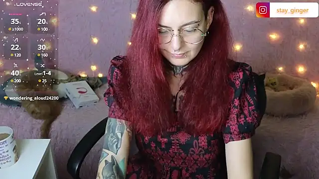 Snapshot of Ginger_Stay chatting on January 9, 2025, 8:11 pm Ginger Stay online show from January 9, 2025, 8:11 pm
