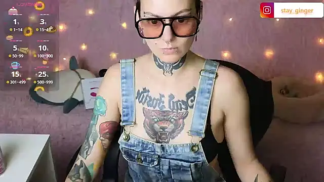 Snapshot of Ginger_Stay chatting on January 29, 2025, 9:39 pm Ginger Stay online show from January 29, 2025, 9:39 pm