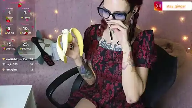 Snapshot of Ginger_Stay chatting on February 4, 2025, 6:49 pm Ginger Stay online show from February 4, 2025, 6:49 pm