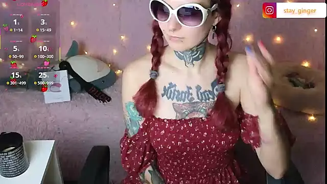 Snapshot of Ginger_Stay chatting on February 13, 2025, 8:34 pm Ginger Stay online show from February 13, 2025, 8:34 pm