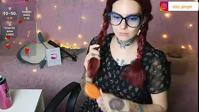 Snapshot of Ginger_Stay chatting on February 18, 2025, 8:58 pm Ginger Stay online show from February 18, 2025, 8:58 pm