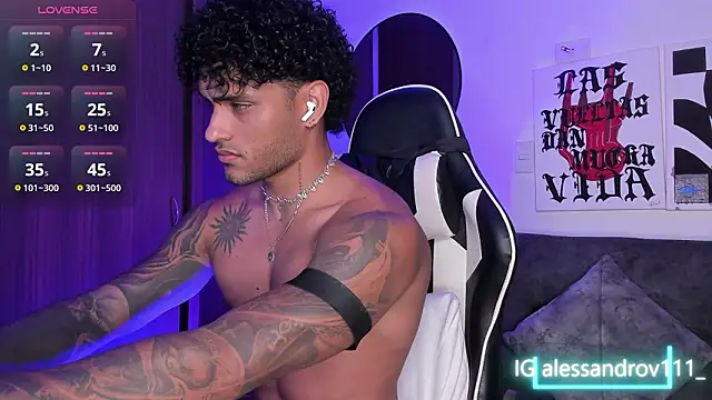 Alessandro Vanni online show from March 25, 2026, 2:06 am