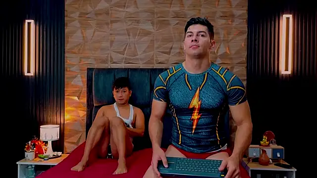 FelipeAndMarcello3 online show from October 20, 2025, 2:06 pm