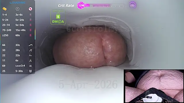 Snapshot of controlmytoys chatting on April 5, 2026, 10:45 am controlmytoys online show from April 5, 2026, 10:45 am