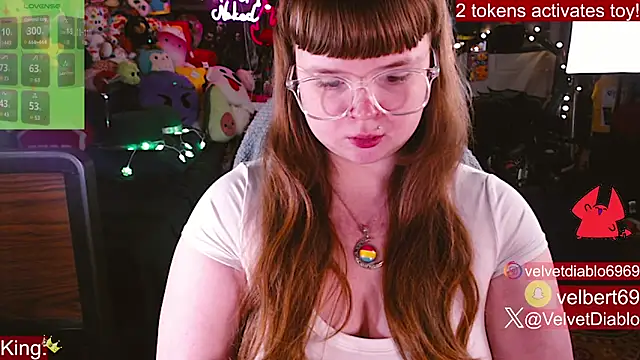 VelvetDiablo online show from March 17, 2026, 12:26 am