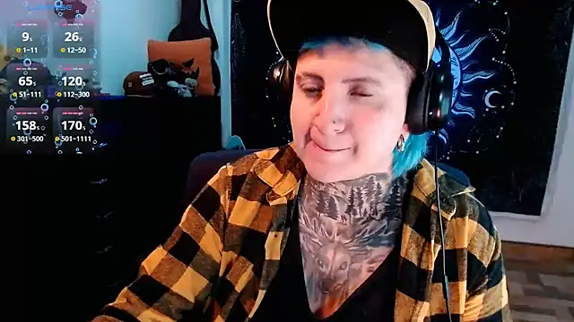 Marieblueeyes online show from February 17, 2025, 7:37 am