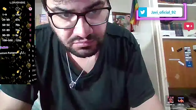 Javi 92 online show from May 16, 2026, 8:07 pm