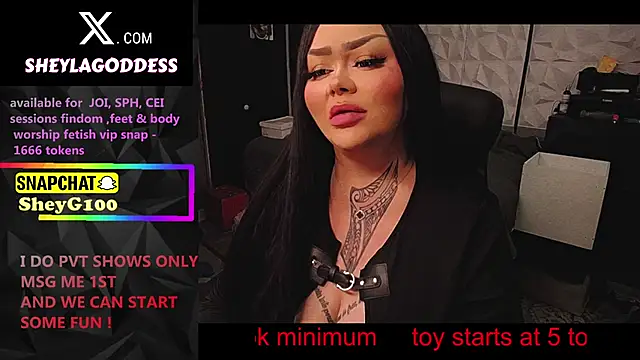 sheylagoddess11 online show from March 28, 2026, 10:15 am