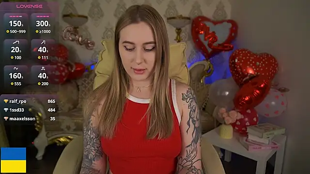 ArolinaNight online show from February 15, 2025, 1:10 am