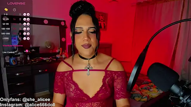 SWEET ALICEXX online show from January 28, 2025, 10:45 pm