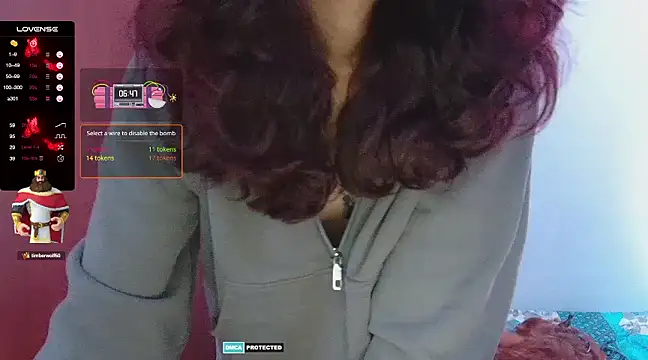 Snapshot of thecherry_Paulette chatting on February 21, 2025, 3:23 am thecherry Paulette online show from February 21, 2025, 3:23 am