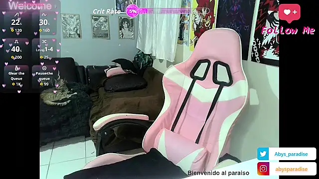 Abysparadise online show from October 17, 2025, 4:15 am