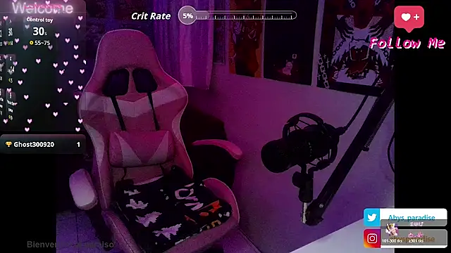 Abysparadise online show from December 4, 2025, 5:28 am