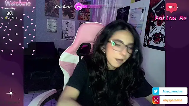 Abysparadise online show from March 20, 2026, 2:05 am