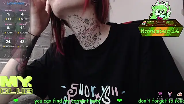 Witch Emma online show from November 14, 2025, 10:14 am