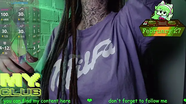 Witch Emma online show from February 27, 2026, 8:36 am