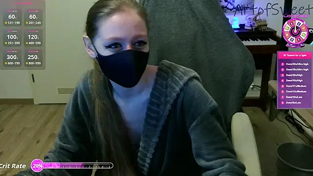 ArtofSweet online show from September 18, 2025, 7:16 pm