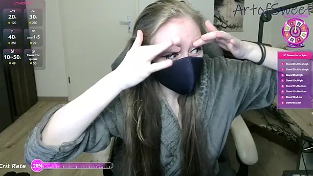 ArtofSweet online show from October 7, 2025, 7:11 pm