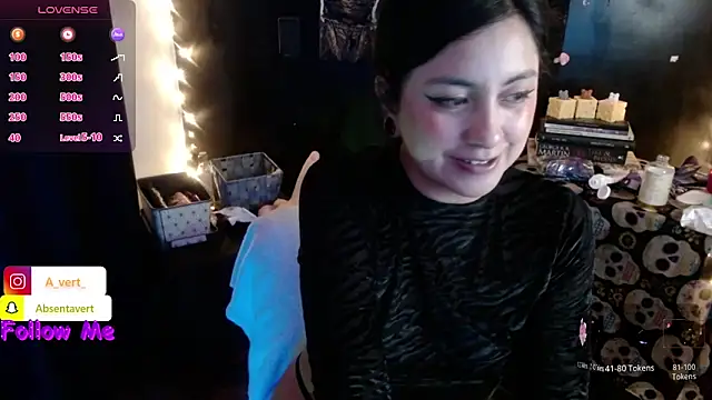 Snapshot of AbsentaVert chatting on January 5, 2025, 10:19 pm AbsentaVert online show from January 5, 2025, 10:19 pm