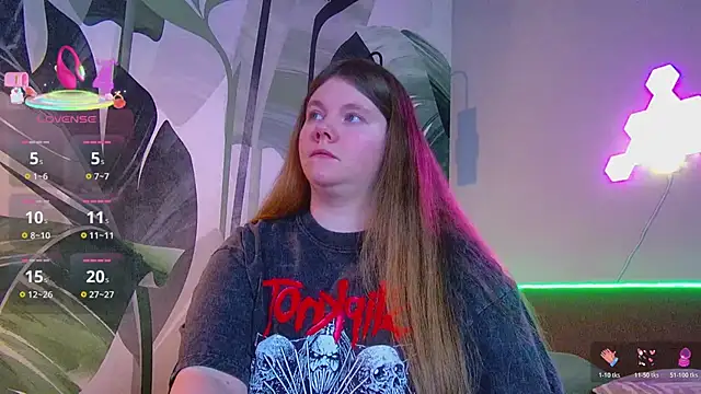 RubyValen online show from April 2, 2026, 1:36 am