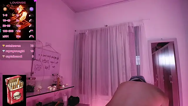 Snapshot of Misslana_wn1 chatting on February 19, 2025, 8:12 am Misslana wn1 online show from February 19, 2025, 8:12 am