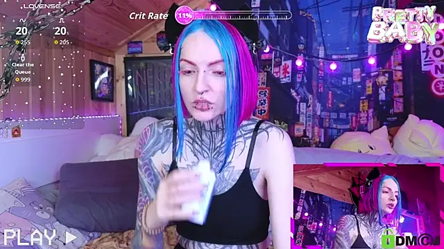 NekoCyber online show from October 22, 2025, 5:08 am