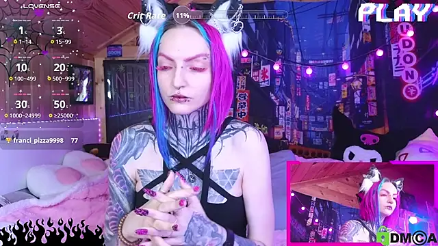 NekoCyber online show from February 11, 2026, 5:12 am