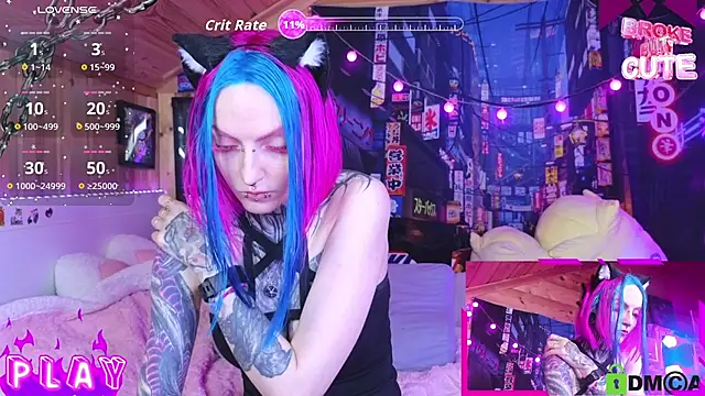 NekoCyber online show from March 14, 2026, 4:51 am