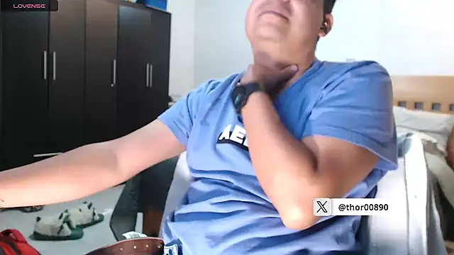 Snapshot of thor000089 chatting on January 17, 2026, 2:38 am thor000089 online show from January 17, 2026, 2:38 am