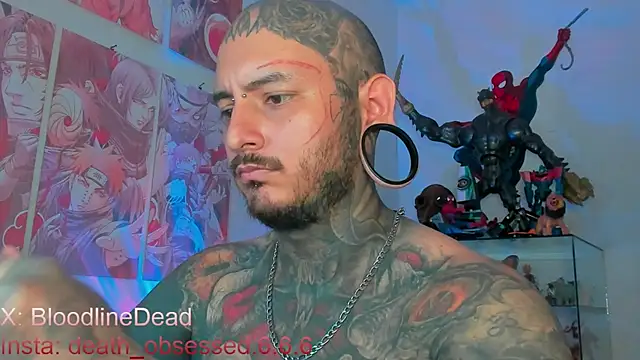 DEATHINK666XX online show from October 3, 2025, 6:49 pm