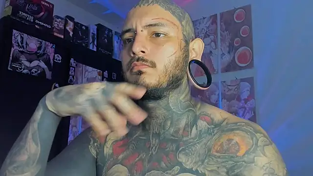 DEATHINK666XX online show from October 19, 2025, 3:34 pm