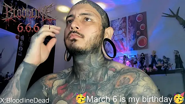 DEATHINK666XX online show from February 20, 2026, 5:46 pm