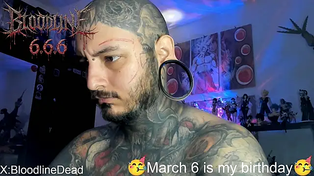 DEATHINK666XX online show from February 25, 2026, 6:06 pm